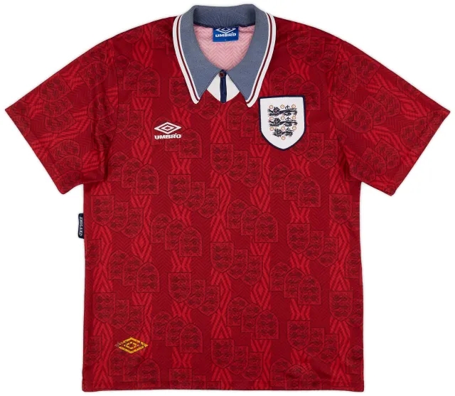 Umbro 1993-95 England Away Shirt - 8/10 - (L)