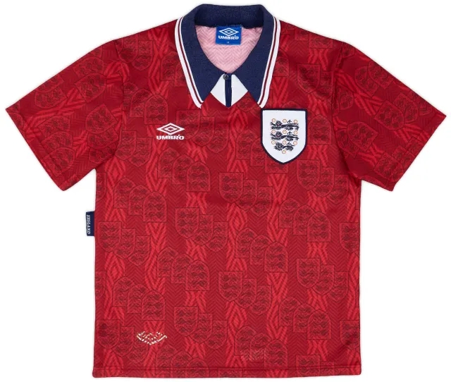 Umbro 1993-95 England Away Shirt - 8/10 - (M)