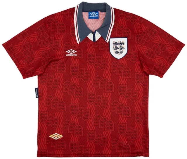 Umbro 1993-95 England Away Shirt - 7/10 - (L)