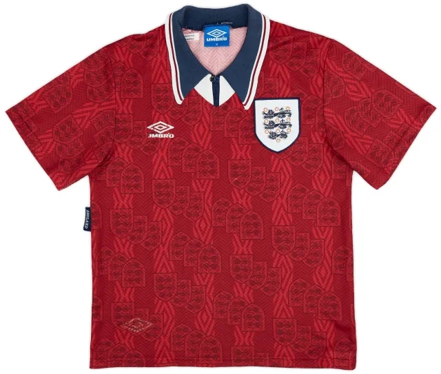 Umbro 1993-95 England Away Shirt - 6/10 - (M)