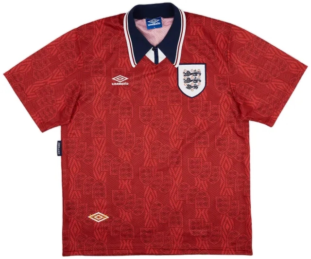 Umbro 1993-95 England Away Shirt - 7/10 - (XL)