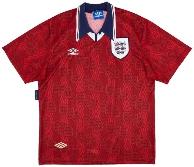 Umbro 1993-95 England Away Shirt - 8/10 - (XL)