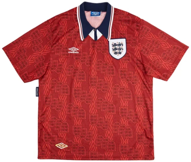 Umbro 1993-95 England Away Shirt - 8/10 - (XL)