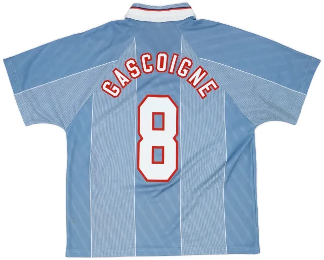 Umbro 1996-97 England Away Shirt Gascoigne #8 - 7/10 - (XL)