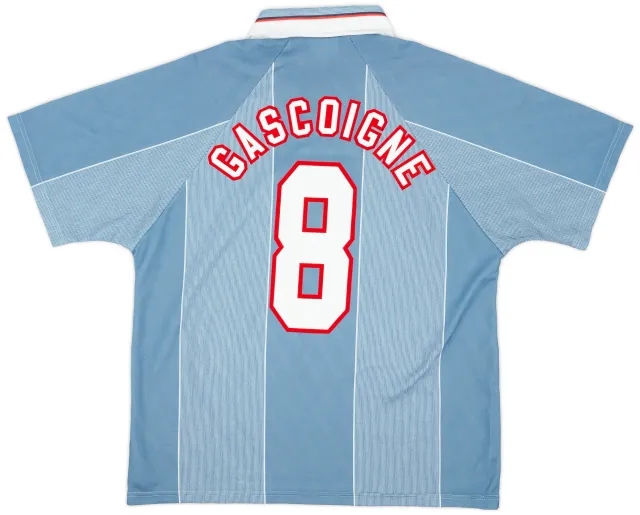 Umbro 1996-97 England Away Shirt Gascoigne #8 - 8/10 - (XL)