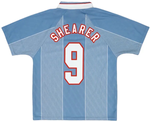 Umbro 1996-97 England Away Shirt Shearer #9 - 9/10 - (M)