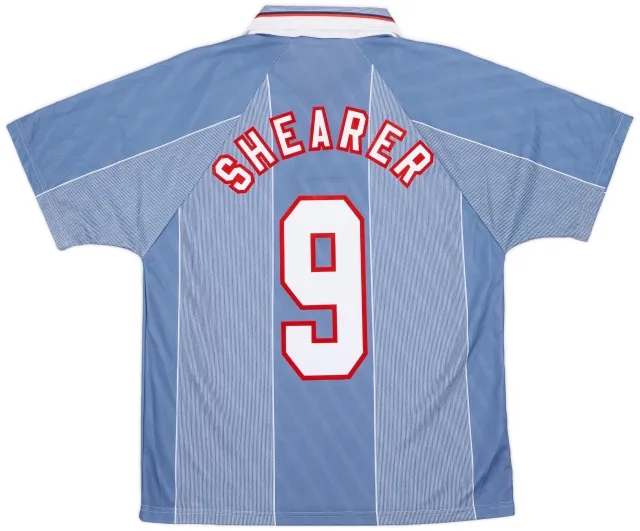 Umbro 1996-97 England Away Shirt Shearer #9 - 9/10 - (M)