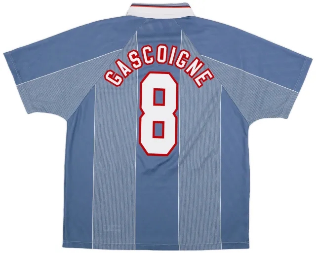 Umbro 1996-97 England Away Shirt Gascoigne #8 - 9/10 - (XL)