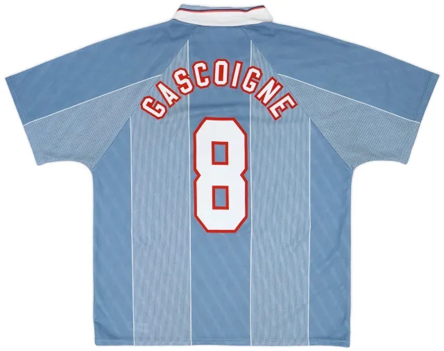Umbro 1996-97 England Away Shirt Gascoigne #8 - 8/10 - (L)