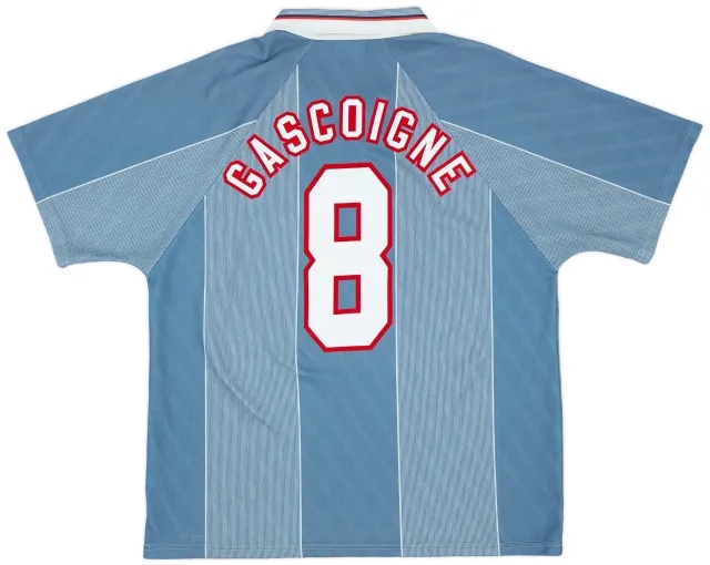 Umbro 1996-97 England Away Shirt Gascoigne #8 - 8/10 - (XL)
