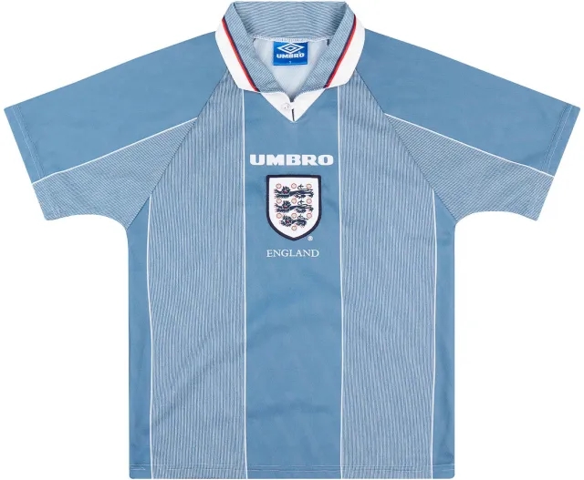 Umbro 1996-97 England Away Shirt - 8/10 - (Y)