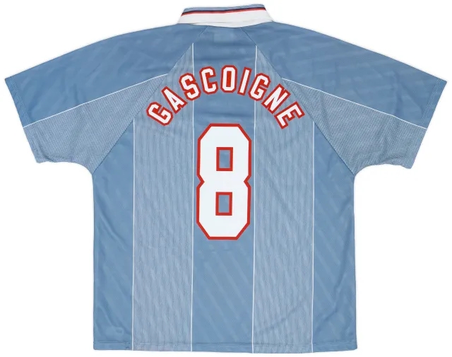 Umbro 1996-97 England Away Shirt Gascoigne #8 - 9/10 - (XL)