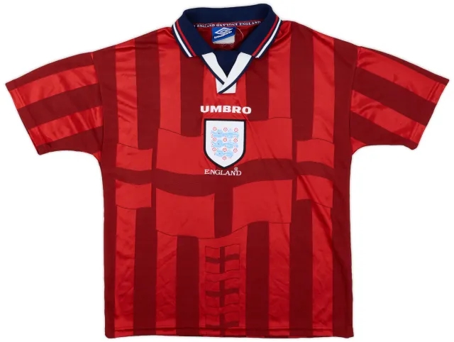 Umbro 1997-99 England Away Shirt - 7/10 - (Y)