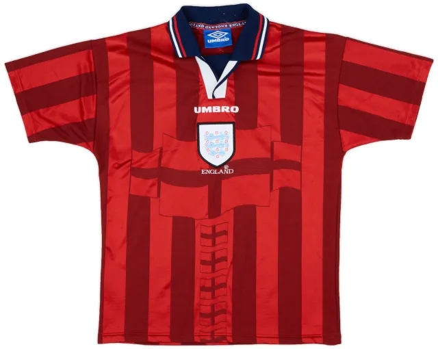 Umbro 1997-99 England Away Shirt - 8/10 - (XL.Boys)