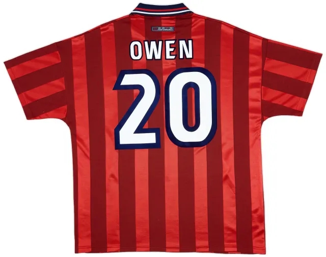 Umbro 1997-99 England Away Shirt Owen #20 - 9/10 - (XL)