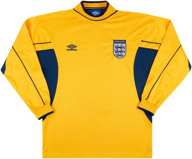 Umbro 1999-01 England GK Shirt - 6/10 - (Y)