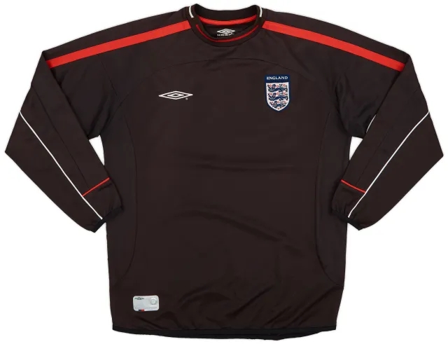 Umbro 2002-03 England GK Shirt - 9/10 - (M)