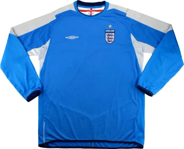 Umbro 2003-05 England GK Shirt - 8/10 - (XL.Boys)