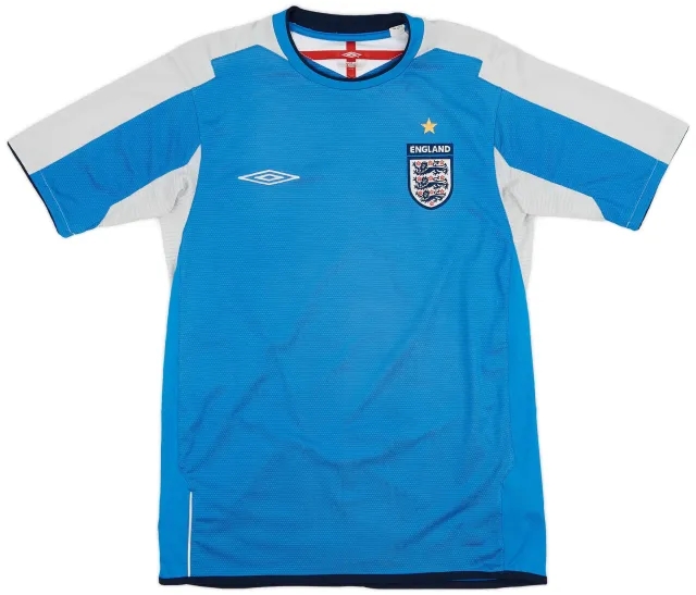 Umbro 2004-06 England GK S/S Shirt - 7/10 - (S)