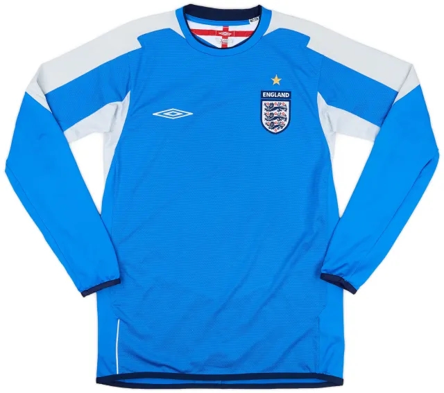 Umbro 2004-06 England GK Shirt - 8/10 - (S)