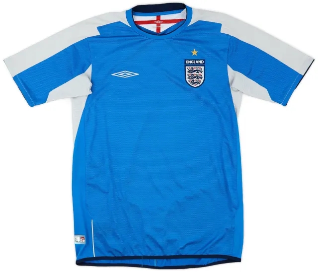 Umbro 2004-06 England S/S GK Shirt - 8/10 - (M)