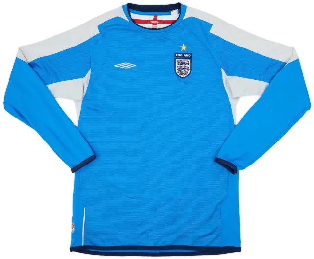 Umbro 2004-06 England GK Shirt - 8/10 - (XL.Boys)