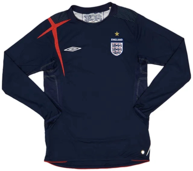 Umbro 2005-06 England GK Shirt - 9/10 - (S)