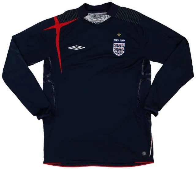 Umbro 2005-06 England GK Shirt - 6/10 - (M)