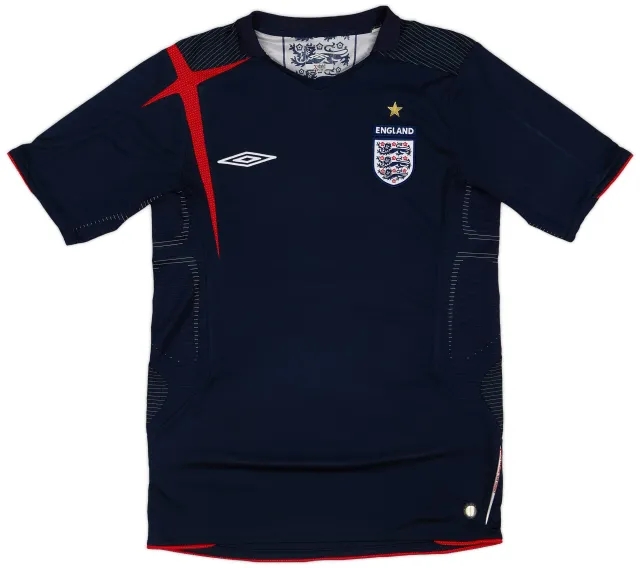 Umbro 2005-06 England GK Shirt - 9/10 - (S)