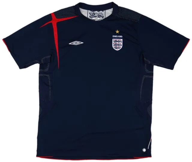 Umbro 2005-06 England GK S/S Shirt - 10/10 - (XL)