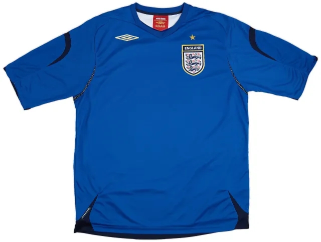 Umbro 2006-08 England GK S/S Shirt - 8/10 - (XL)