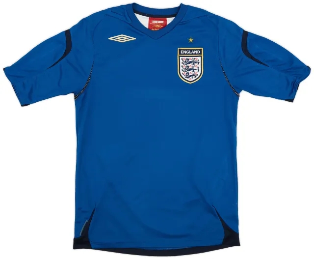 Umbro 2006-08 England GK Shirt - 7/10 - (S)