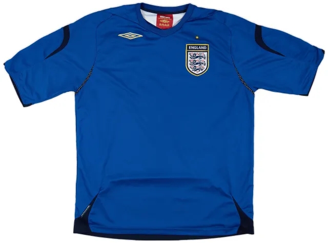 Umbro 2006-08 England GK S/S Shirt - 8/10 - (XL)