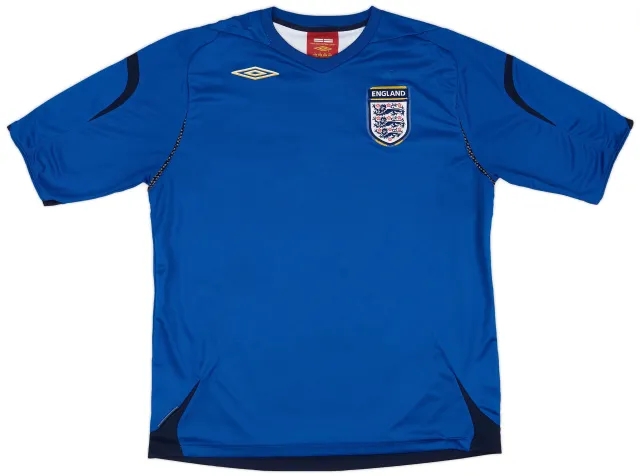 Umbro 2006-08 England GK S/S Shirt - 5/10 - (XL)