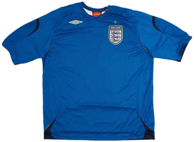 Umbro 2006-08 England GK S/S Shirt - 8/10 - (XXL)