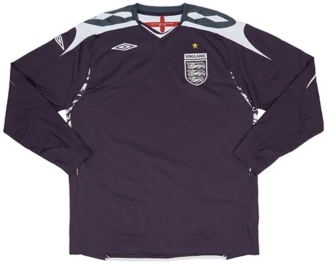 Umbro 2007-09 England GK Shirt - 9/10 - (XL)
