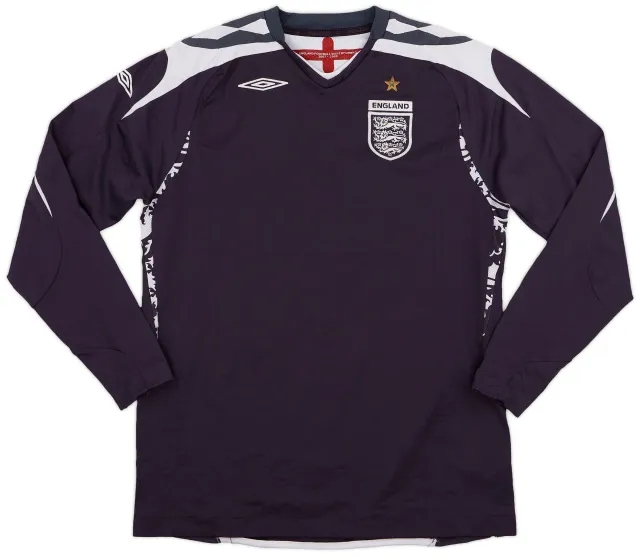 Umbro 2007-09 England GK Shirt - 8/10 - (XL.Boys)