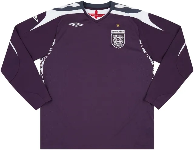 Umbro 2007-09 England GK Shirt - 8/10 - (XL)