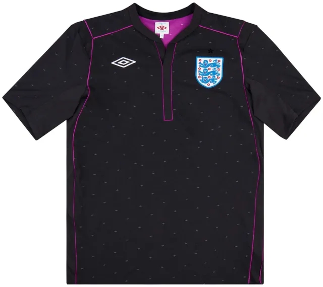 Umbro 2010-11 England GK S/S Shirt - 8/10 - (XL.Boys)