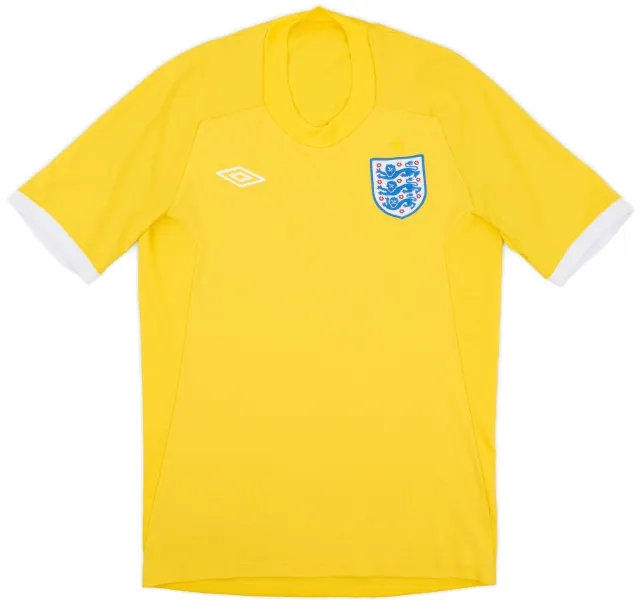 Umbro 2010-11 England GK S/S Shirt - 8/10 - (M)