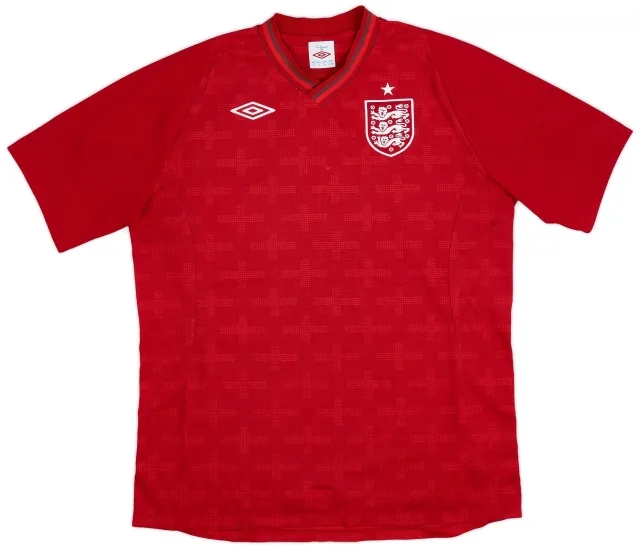 Umbro 2012-13 England GK Away S/S Shirt - 8/10 - (L)
