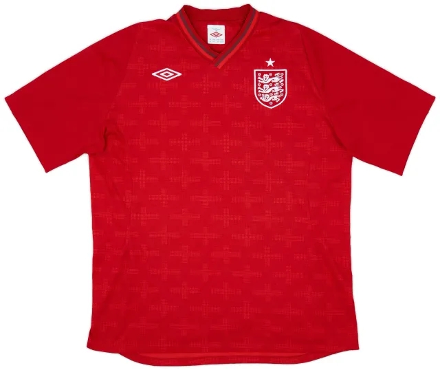 Umbro 2012-13 England GK Away S/S Shirt - 9/10 - (XL)