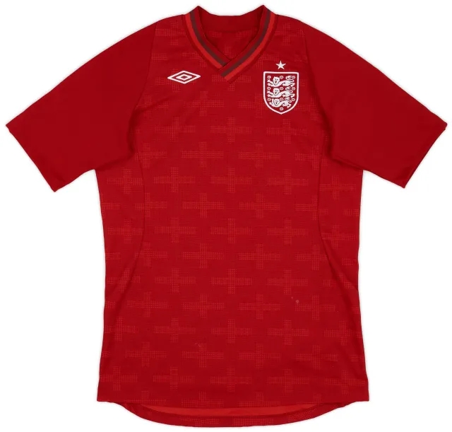 Umbro 2012-13 England GK Away S/S Shirt - 7/10 - (L.Boys)