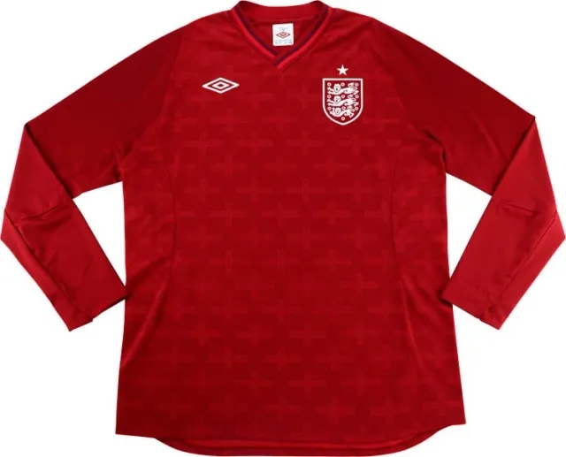 Umbro 2012-13 England GK Home Shirt - 8/10 - (XL)