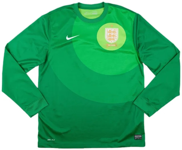 Nike 2013 England GK '150th Anniversary' Shirt - 9/10 - (L)