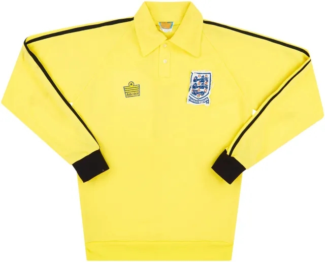 Admiral 1974-75 England U-23 Match Issue GK Shirt #1 (Day)