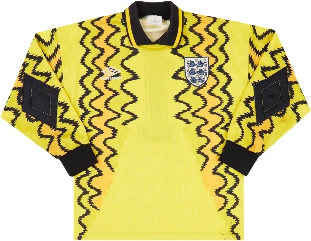 Umbro 1992-94 England GK Shirt #1 (Woods) - 6/10 - (L.Boys)