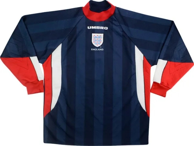 Umbro 1997-98 England GK Shirt - 6/10 - (Y)
