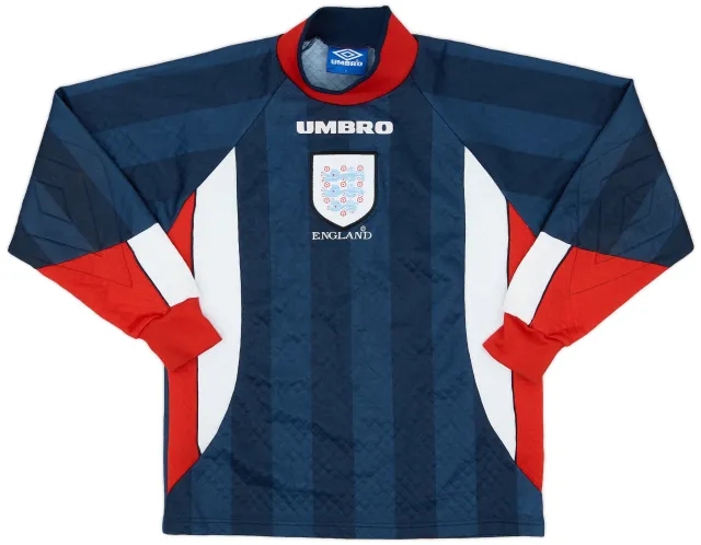 Umbro 1997-98 England GK Shirt - 8/10 - (XL.Boys)
