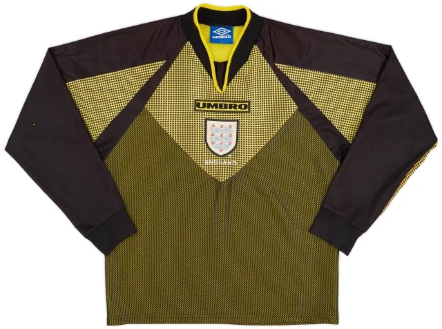 Umbro 1998-99 England GK Shirt - 8/10 - (Y)